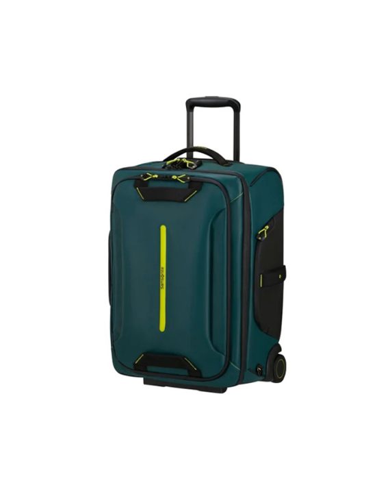 KOFER/RANAC ECODIVER-DUFFLE/WH 55/20 DARK TEAL/LIME TROLLEY Samsonite