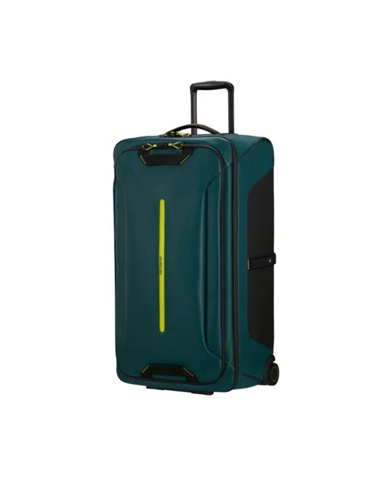 KOFER ECODIVER-DUFFLE/WH 79/29 DARK TEAL/LIME TROLLEY Samsonite