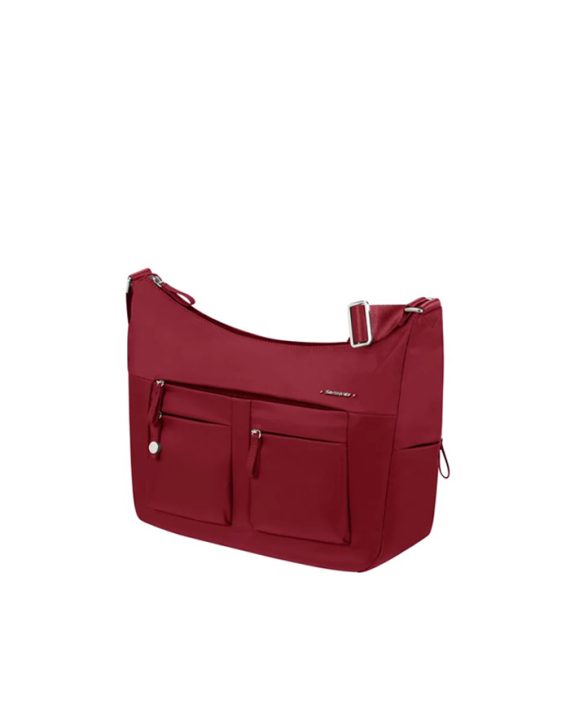 TORBA MOVE 4.0-SHOULD. BAG M+2 POCK GARNET RED Samsonite