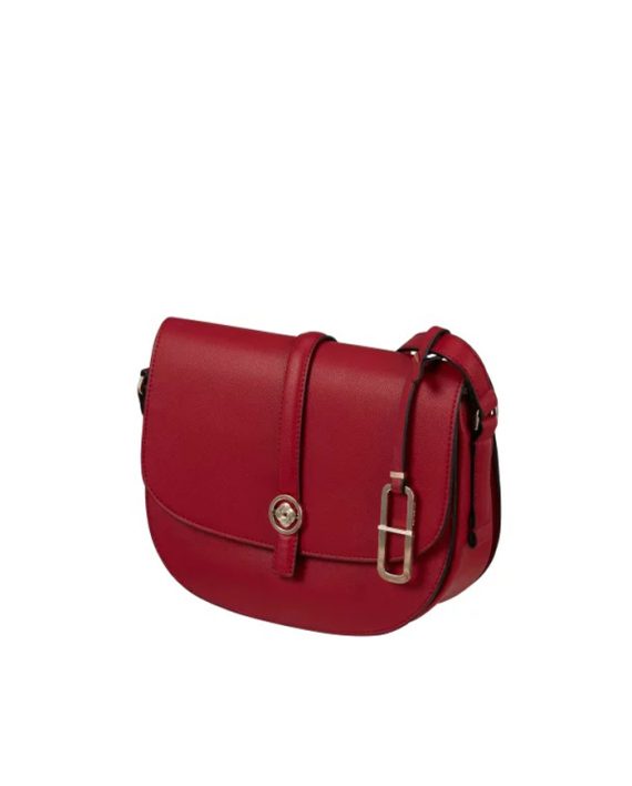 TORBA EVERY-TIME-ROUNDED SHOULDER BAG S DARK RED Samsonite