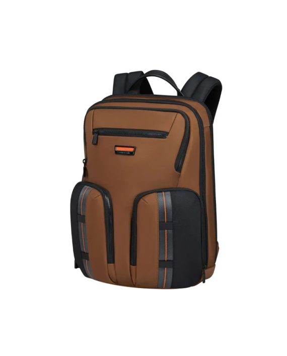 LAPTOP RANAC URBAN-EYE-BACKPACK 15.6" 2PKT ACT TOFFEE/APRICOT BROWN Samsonite