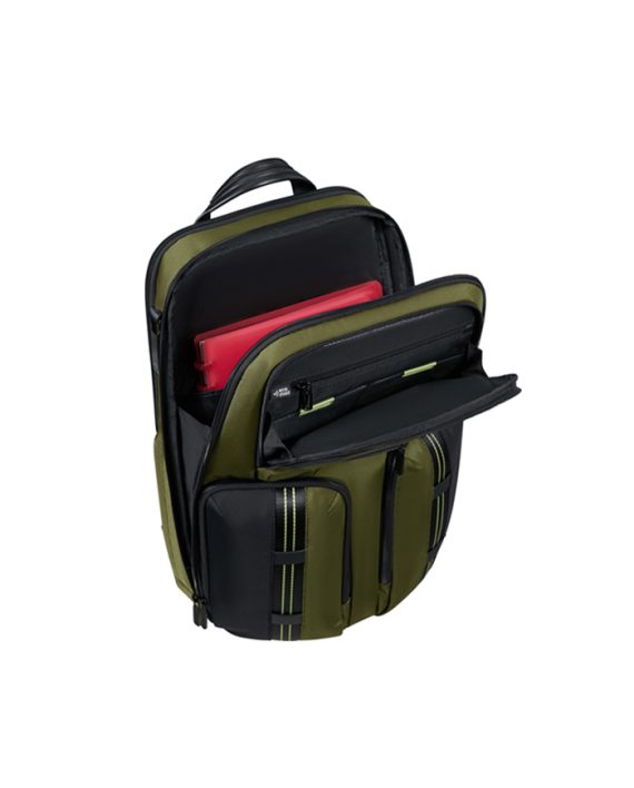 LAPTOP RANAC URBAN-EYE-BACKPACK 15.6" 2PKT ACT WASABI/BLACK Samsonite