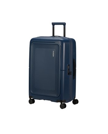KOFER DASHPOP-SPINNER 77/28 EXP TSA BLUE TROLLEY American Tourister
