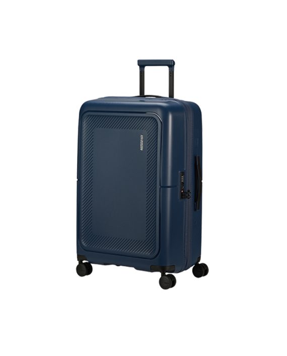 KOFER DASHPOP-SPINNER 77/28 EXP TSA BLUE TROLLEY American Tourister
