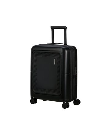 KOFER DASHPOP-SPINNER 55/20 EXP TSA TRUE BLACK TROLLEY American Tourister