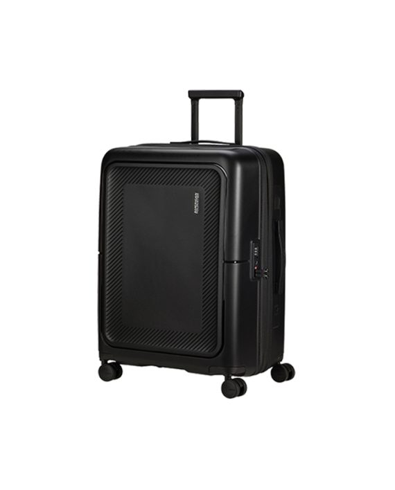 KOFER DASHPOP-SPINNER 67/24 EXP TSA TRUE BLACK TROLLEY American Tourister