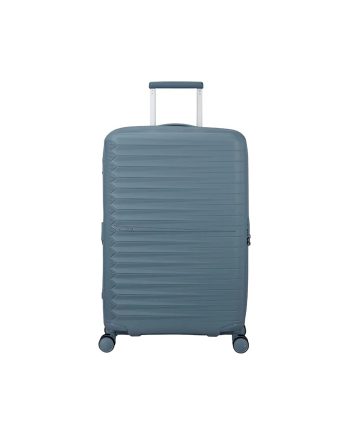 KOFER FASTFORWARD-SPINNER 68/25 TSA EXP STEEL BLUE TROLLEY American Tourister
