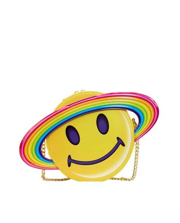 TORBA LISA FRANK YELLOW RING SATURN CROSSBODY BAG YELLOW Loungefly