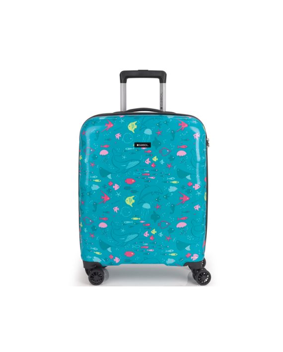 KOFER ACQUA SMALL BLUE TROLLEY Gabol