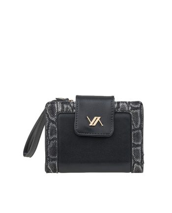 NOVČANIK SNAKE MOTIVE BLACK Verde