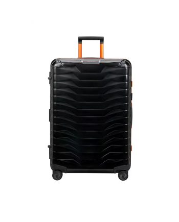 KOFER PROXIS ALU-SPINNER L 76/28 GRAPHITE/APRICOT TROLLEY Samsonite