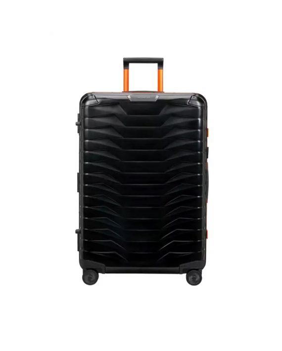 KOFER PROXIS ALU-SPINNER L 76/28 GRAPHITE/APRICOT TROLLEY Samsonite