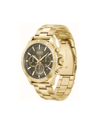 MUŠKI RUČNI SAT TROPER 1514059 GOLD Boss