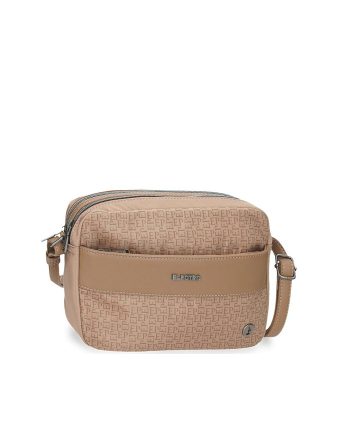 TORBA LUNA SMALLER BEIGE El Potro