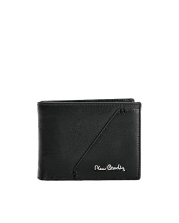 NOVČANIK MUŠKI SILVER LOGO BLACK Pierre Cardin