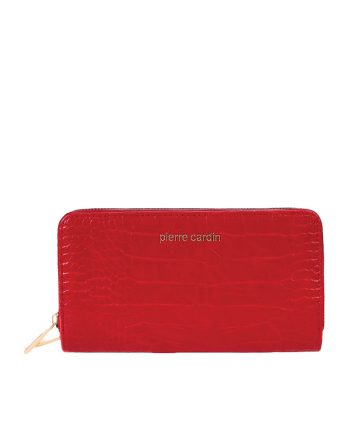 NOVČANIK ŽENSKI CROCO RED Pierre Cardin