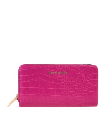NOVČANIK ŽENSKI CROCO DARK ROSE Pierre Cardin