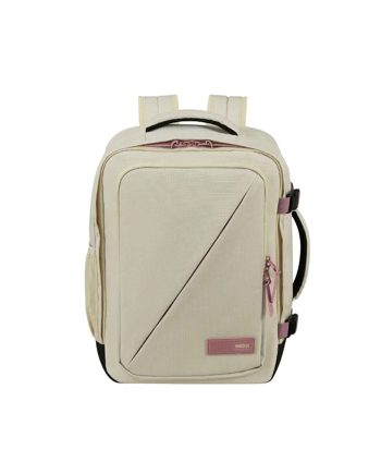 RANAC TAKE2CABIN-CASUAL BACKPACK COCONUT SAND/GALACTIC MAUVE GRAY American Tourister