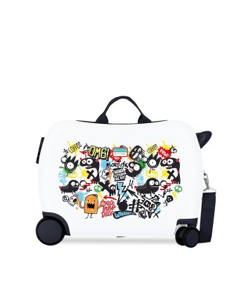 KOFER HORIZONTAL MONSTERS WHITE Movom
