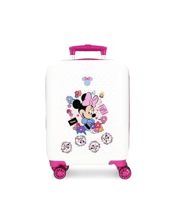 KOFER MINNIE FOWERS WHITE TROLLEY Disney