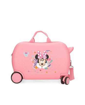 KOFER HORIZONTAL MINNIE HAPPY TO BE ME PINK Disney