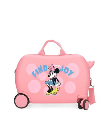 KOFER HORIZONTAL MINNIE FIND YOUR JOY PINK Disney