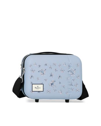 NESESER BEAUTY CASE OLIVIA SKY BLUE Pepe Jeans