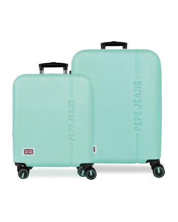 KOFER 2/1 SET ARIS TURQUOISE TROLLEY Pepe Jeans