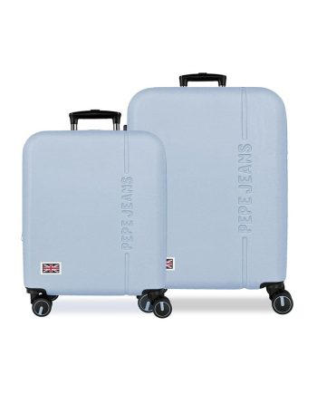 KOFER 2/1 SET ARIS SKY BLUE TROLLEY Pepe Jeans