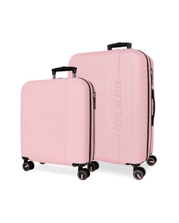 KOFER 2/1 SET MONTANA POWDER PINK TROLLEY Pepe Jeans